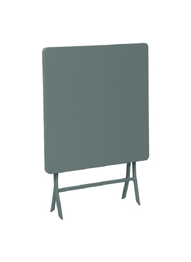 Hesperide Greensboro Anti-Rust Sturdy Square Folding Table Jade Green 71 x 70 x 70 cm 187011  - Image 2