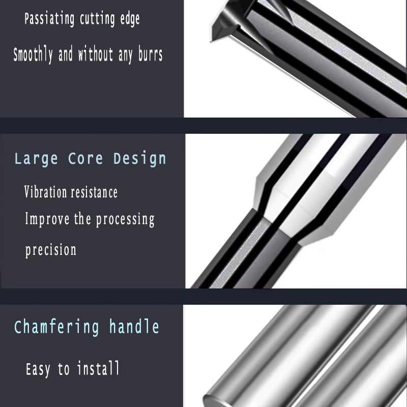 M2 5x0 45 Carbide Thread Milling Cutter Set 1 5mm Metric High Efficiency CNC Cutting Tool - Image 4