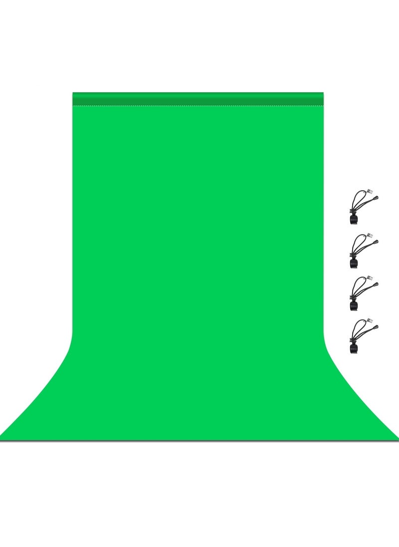 PULUZ PULUZ Green Screen 3X6m 10X20 Ft Solid Color Backdrop Photographic Background Washable Cloth For Photo Studio Video Chroma Key (Green)  - Image 1