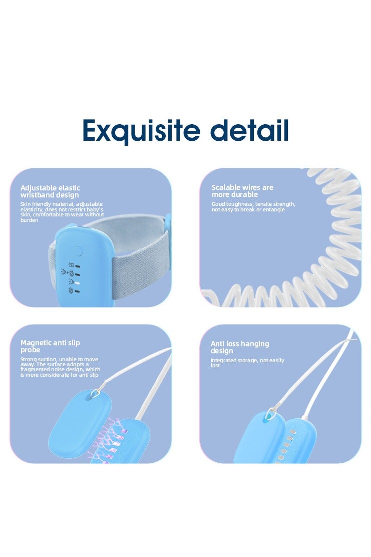 عام جهاز إنذار التبول اللاإرادي حارسٌ أمين ليلي يقي الطفل والمسن من تبلل الفراش، ويُعدّ عوناً قوياً في الرعاية المنزلية. - Image 4