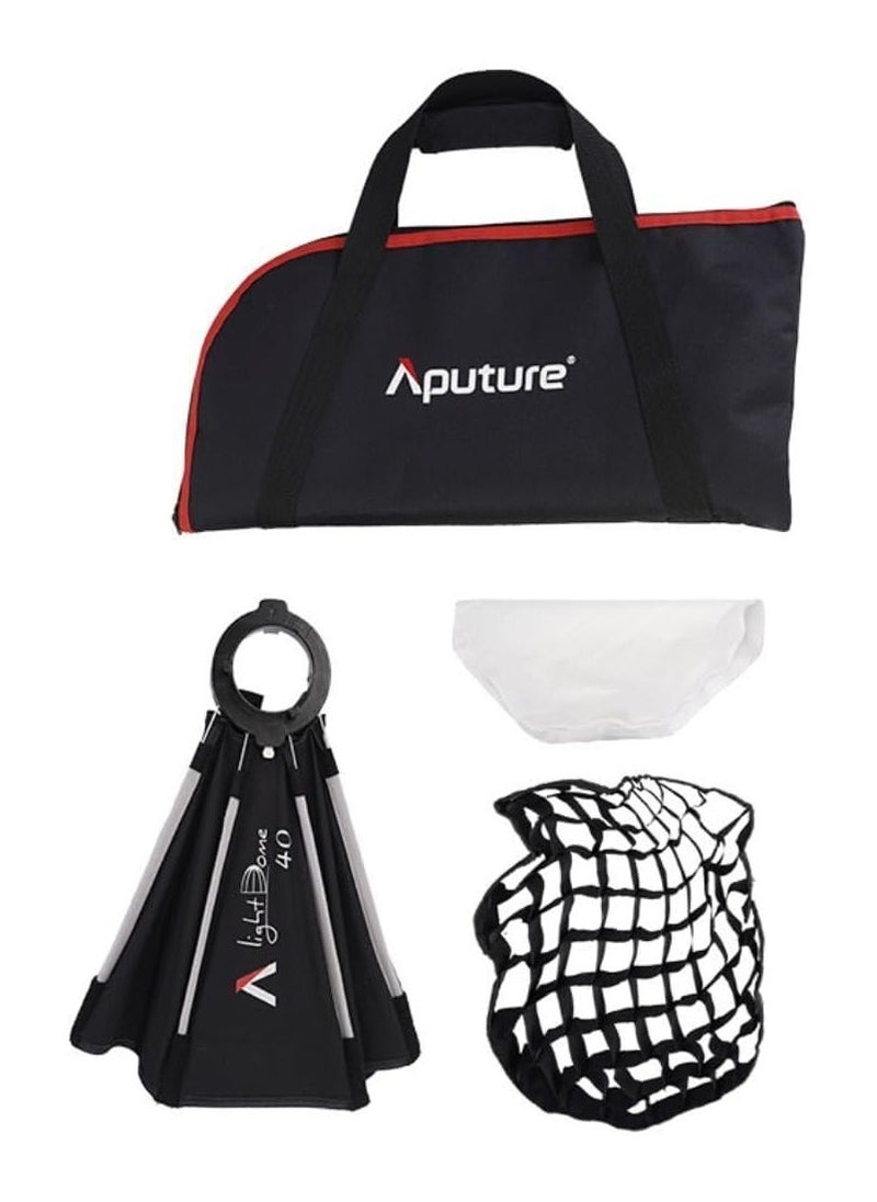 Aputure Aputure Light Dome 40 Mini Softbox for Storm 80c, Circular Octagonal Design with Mini ProLock Mount & Diffusion Cloths  - Image 5