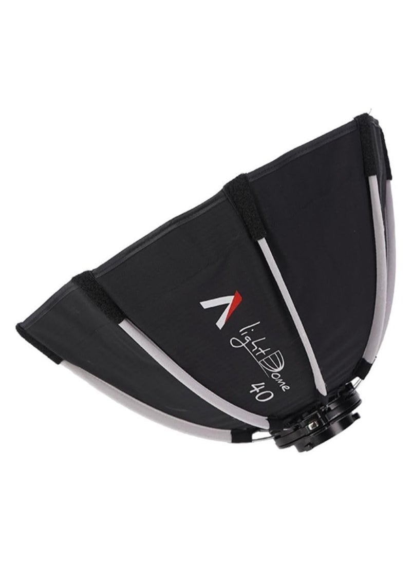 Aputure Aputure Light Dome 40 Mini Softbox for Storm 80c, Circular Octagonal Design with Mini ProLock Mount & Diffusion Cloths  - Image 4
