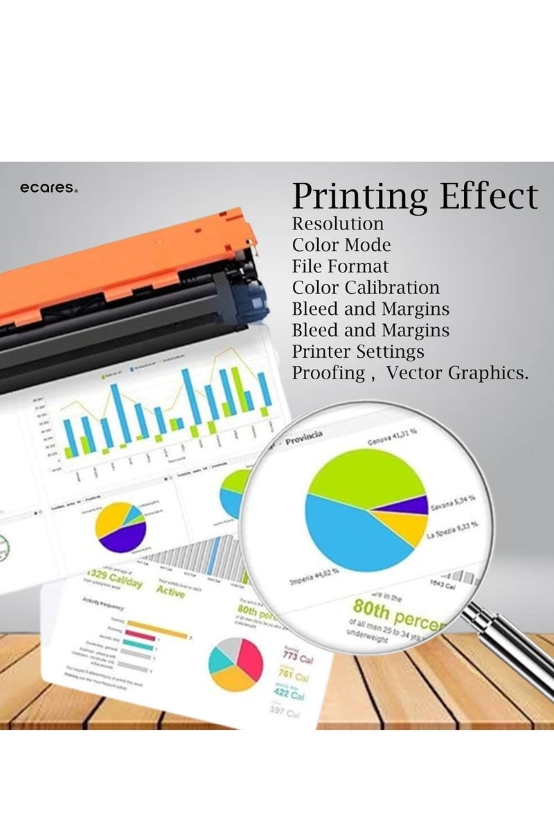 ECARES® 55A CE255A Toner Cartridge Compatible with Hp LaserJet P3015, P3015dn, Pro 500 MFP M521, MFP M521dn, Enterprises 500 MFP M525dn, MFP M525fdn (Black) - Image 4