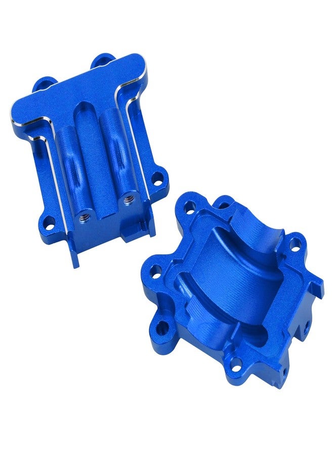 POLANTA 2Pcs Diff Cover Set Aluminum Upgrade Parts for Arrma 1/18 Granite Grom, 1/14 Typhon Grom(Blue) - Image 4