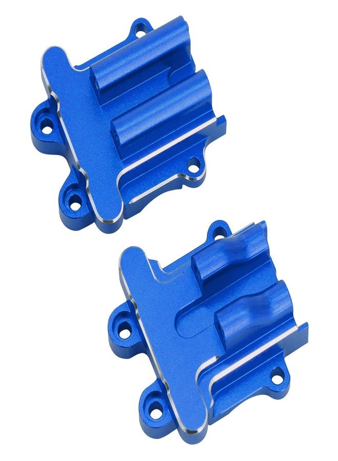 POLANTA 2Pcs Diff Cover Set Aluminum Upgrade Parts for Arrma 1/18 Granite Grom, 1/14 Typhon Grom(Blue) - Image 1