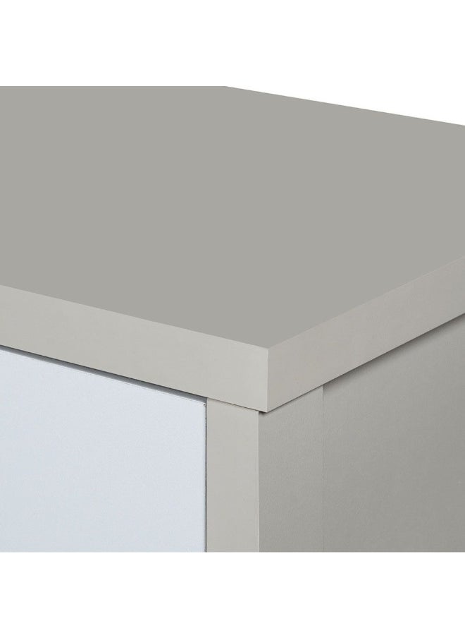DANUBE HOME Hazel 3-Drawer Dresser Modern Storage Chest For Bedroom Stylish And Durable Dresser With Spacious Drawers Elegant Home DÃ©cor And Organization Solution - Light Beige And White  - Image 5