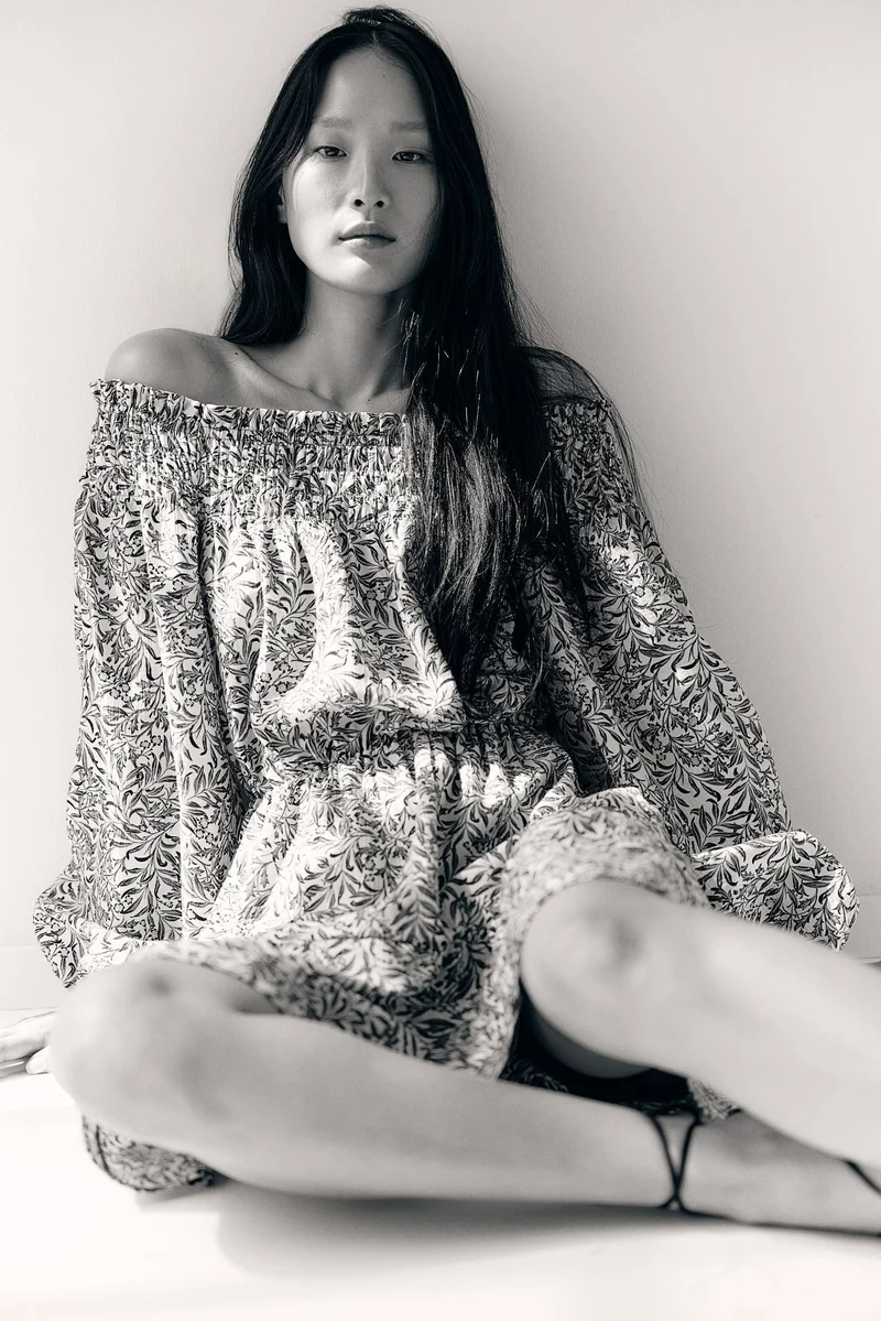 H&M Off-The-Shoulder Dress