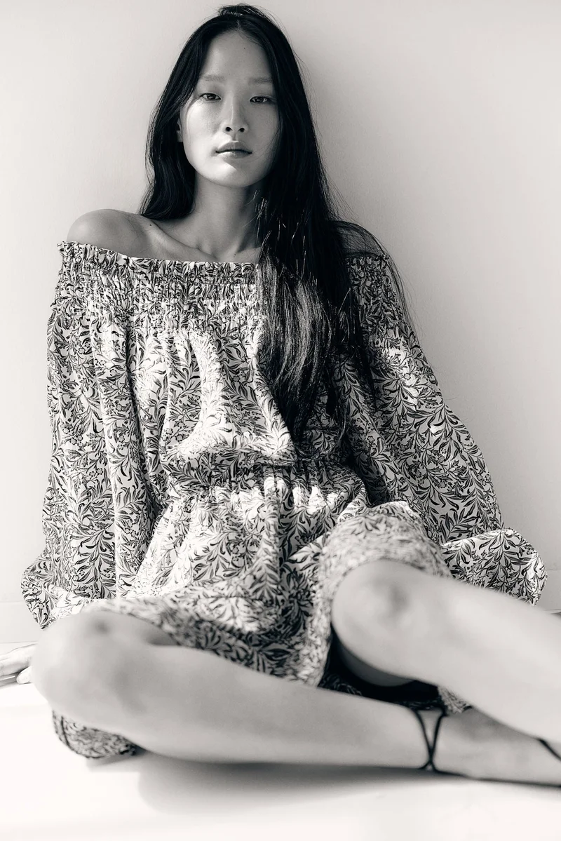 H&M Off-The-Shoulder Dress