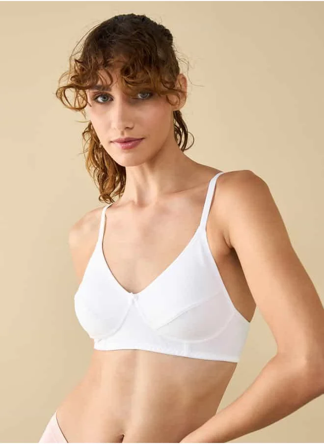 Splash FAV Support Bra with Hook and Eye Closure