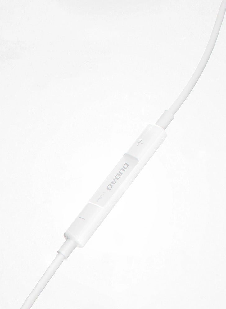 Dudao X14PROL-W1 in-ear headphones with Lightning connector white - Image 2