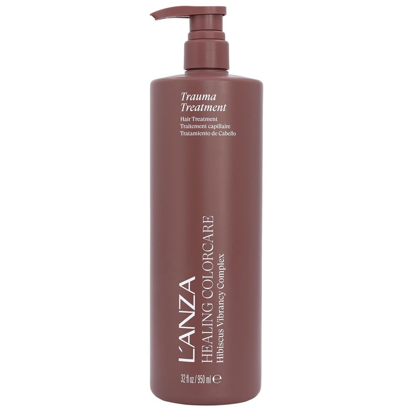 L'ANZA Healing ColorCare Trauma Treatment, Color Protecting Conditioner for Dry Damaged Hair, Extends Color Longevity, For Healthy and Vibrant Hair, Reparing Bleach Damage, New Bottle Size: 33.8 Fl Oz (Pack of 1) - Image 1
