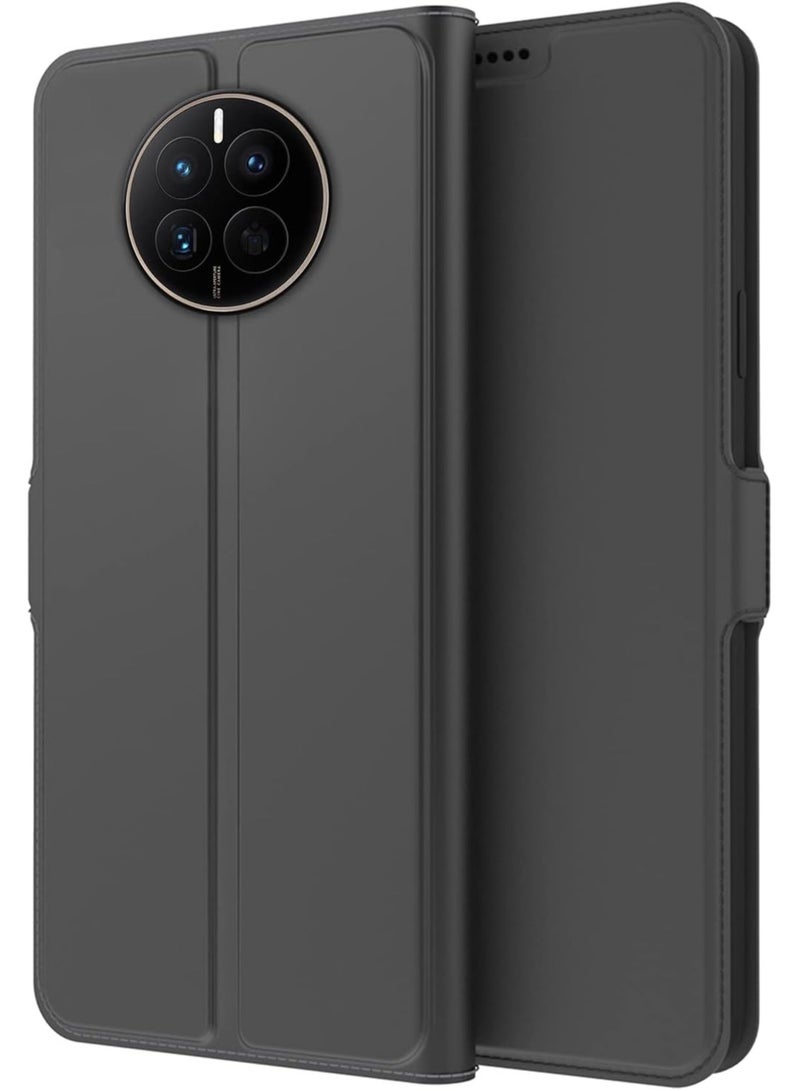 VKL Wallet Case Compatible with Huawei Mate 50 Pro Card Slot Magnetic Closure PU Leather Flip Stand Case with TPU Inner Shell Cover Full Protective Phone Case for Mate 50 Pro - Image 1