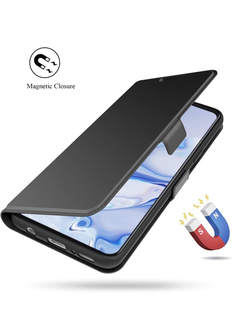 VKL Wallet Case Compatible with Huawei Mate 50 Pro Card Slot Magnetic Closure PU Leather Flip Stand Case with TPU Inner Shell Cover Full Protective Phone Case for Mate 50 Pro - Image 3