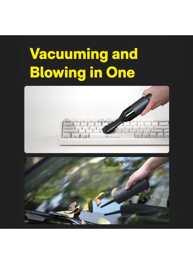 هوتو كبسولة الهواء المضغوط - منفاخ هواء صغير محمول للأجهزة الإلكترونية ولوحات المفاتيح وأجهزة الكمبيوتر المحمولة والكاميرات والأجهزة الإلكترونية، منفاخ غبار قوي لتنظيف المنزل والمكتب والسفر. - Image 3