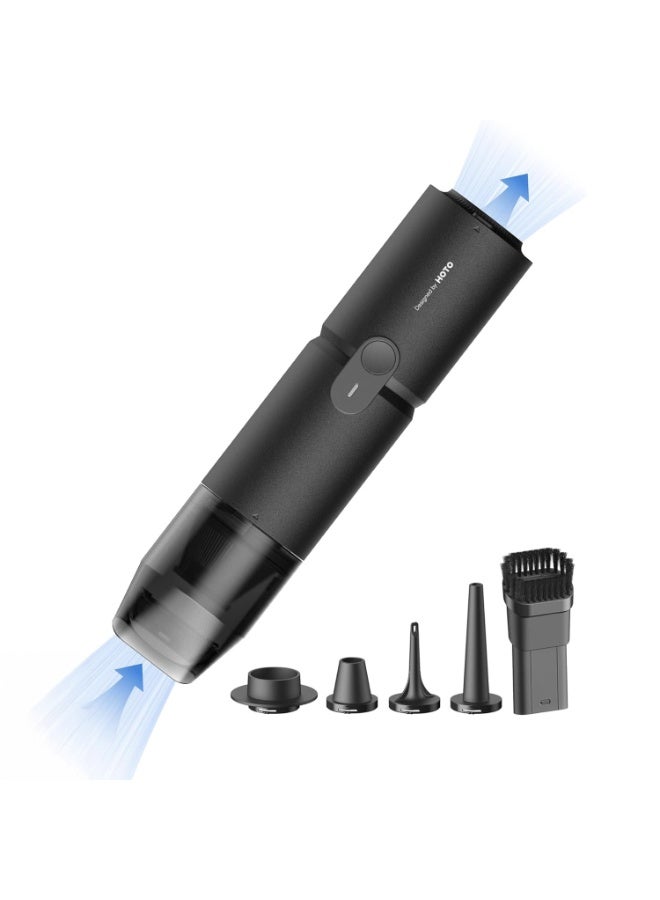 هوتو كبسولة الهواء المضغوط - منفاخ هواء صغير محمول للأجهزة الإلكترونية ولوحات المفاتيح وأجهزة الكمبيوتر المحمولة والكاميرات والأجهزة الإلكترونية، منفاخ غبار قوي لتنظيف المنزل والمكتب والسفر. - Image 1