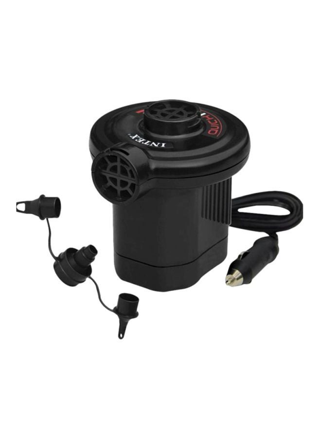INTEX Quick-Fill 12V-DC Electric Pump Black 33x30.7x32.3cm - Image 1