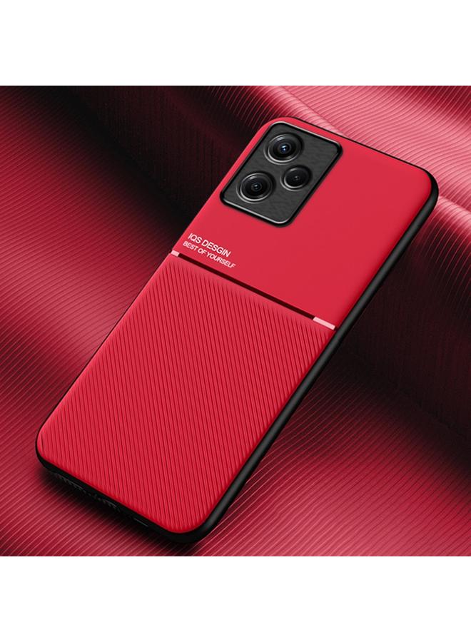 Zaboon Case For Infinix Hot 30i Classic Tilt Strip Grain Magnetic PC Hybrid TPU Phone Case - Image 1