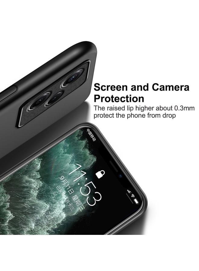 Zaboon Case For Infinix Hot 30i Classic Tilt Strip Grain Magnetic PC Hybrid TPU Phone Case - Image 3