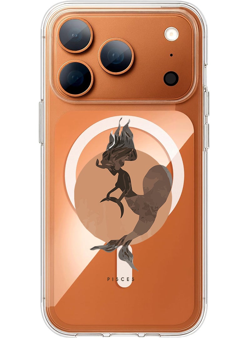 Theodor Magnetic Case for Apple iPhone 17 Pro Max Compatible with MagSafe Wireless Charging, Shockproof Phone Bumper Cover - Polaroid - Image 1