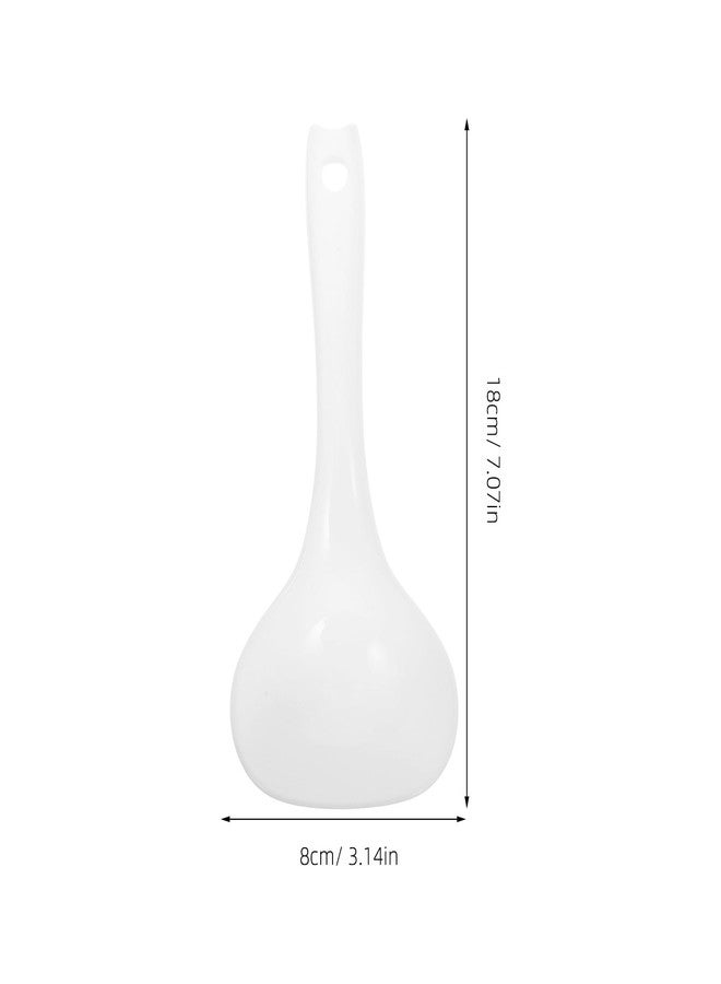 SHOWERORO SHOWERO Rice Cooker Spoon 6 Pack Easy to Clean Non-stick Plastic Rices Serving Spoons Utensil Multicooker Shovel for Kitchen - Image 3