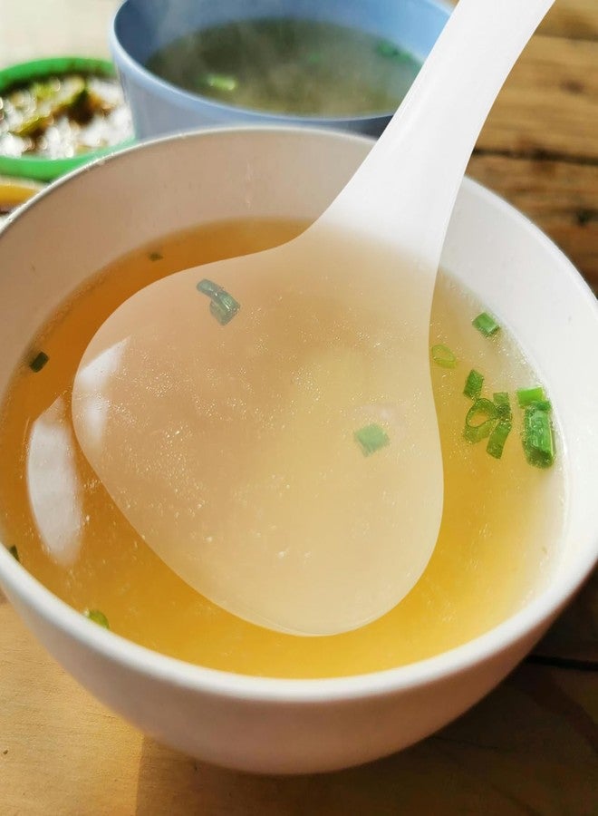 SHOWERORO SHOWERO Rice Cooker Spoon 6 Pack Easy to Clean Non-stick Plastic Rices Serving Spoons Utensil Multicooker Shovel for Kitchen - Image 5