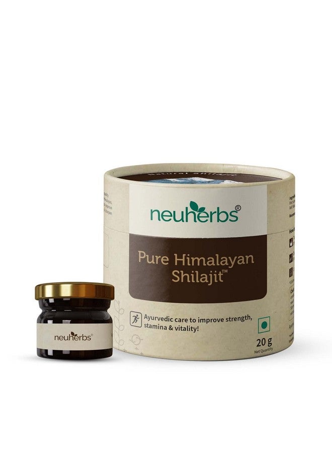 Neuherbs Shilajit - 20g X Pack of 2 |Himalayan Shilajeet Resin With 75% Fulvic Acid & 84 + Trace Minerals| Ayurvedic Original Shilajit for Endurance, Stamina and strength | Lab Tested for Purity. - Image 2