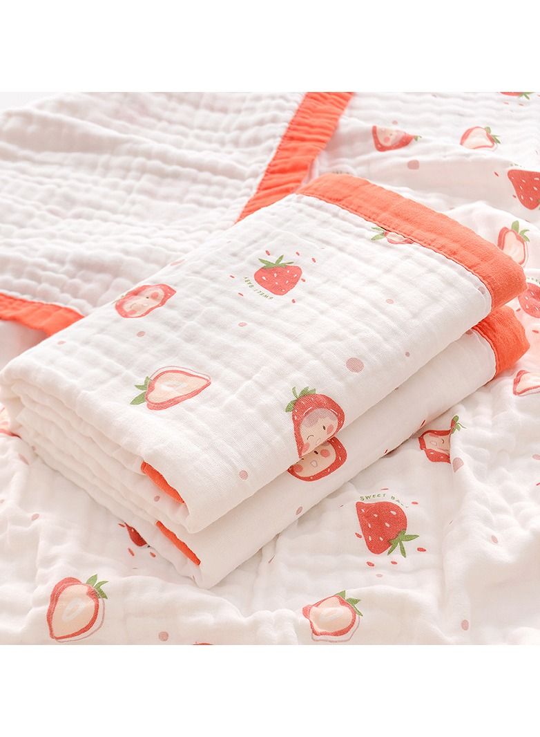 Loquat Pure Cotton Cartoon Printed Bath Towels