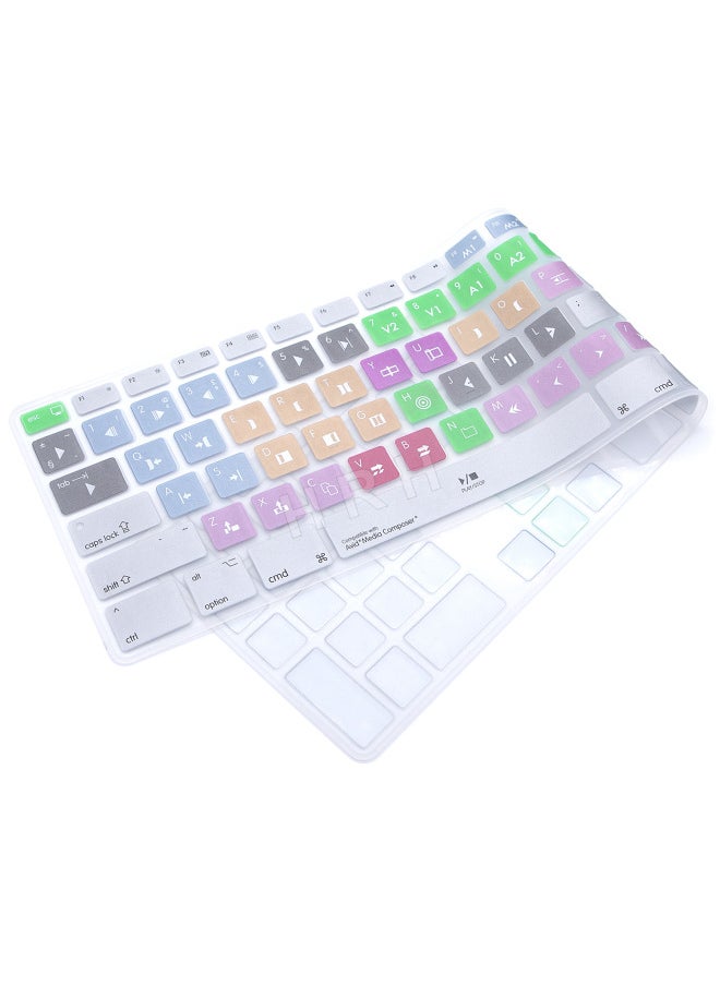 Generic - Applicable To Macbook G6 Apple All-in-one Shortcut Key Bluetooth Function Keyboard Film Desktop External Language Film-Color:DaVinci Resolve-Size:Apple All-in-one Machine - Image 1