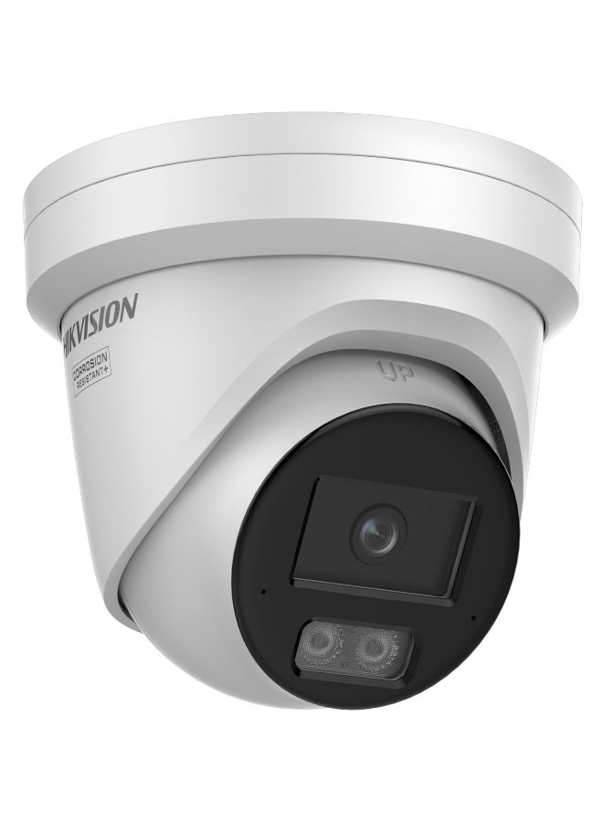 HIKVISION DS-2CD23123G2-LI2UY 12MP AcuSense IP Turret Security Camera, Smart Hybrid Light, Built-in Dual Mic Audio, Color Night Vision, Human & Vehicle Detection, H.265+, IP67 Weatherproof, PoE - Image 3