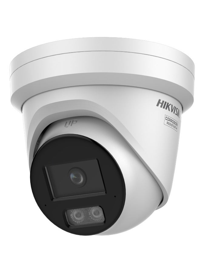 HIKVISION DS-2CD23123G2-LI2UY 12MP AcuSense IP Turret Security Camera, Smart Hybrid Light, Built-in Dual Mic Audio, Color Night Vision, Human & Vehicle Detection, H.265+, IP67 Weatherproof, PoE - Image 2
