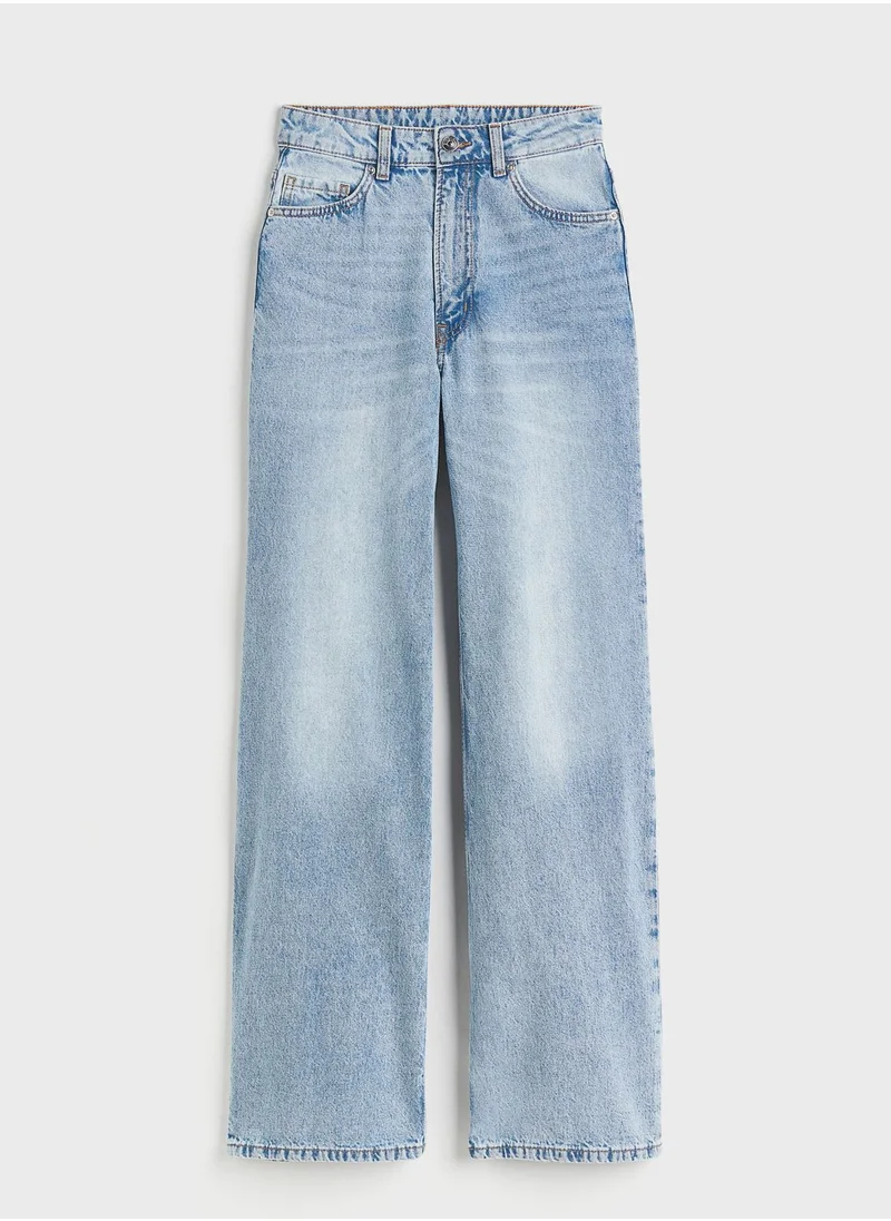 H&M Wide Leg Jeans