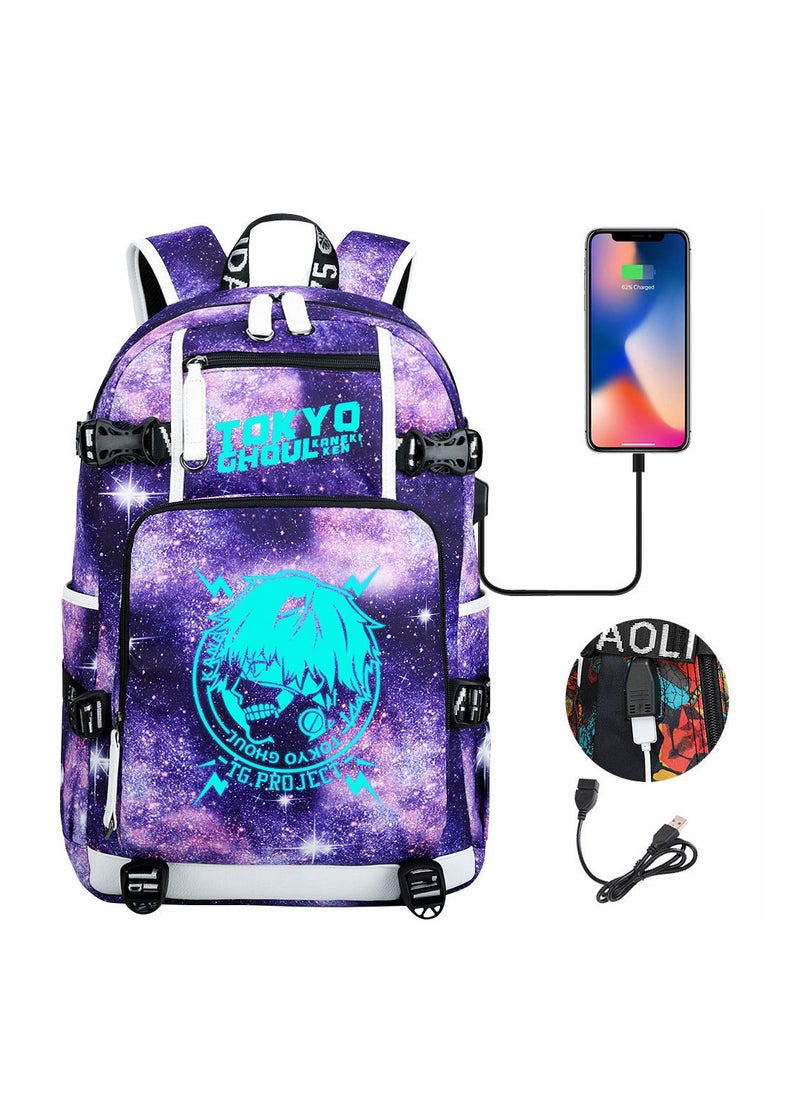 Nightglow printed USB youth leisure travel backpack - pzsku/ZA95C2092B8D812AE9AB8Z/45/_/1704939098/43f87c48-2438-4a85-8251-6514fb8c2b28