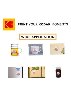 Kodak A4 Sticker Paper (210X297mm) Glossy - 100 sheets  - Image 3