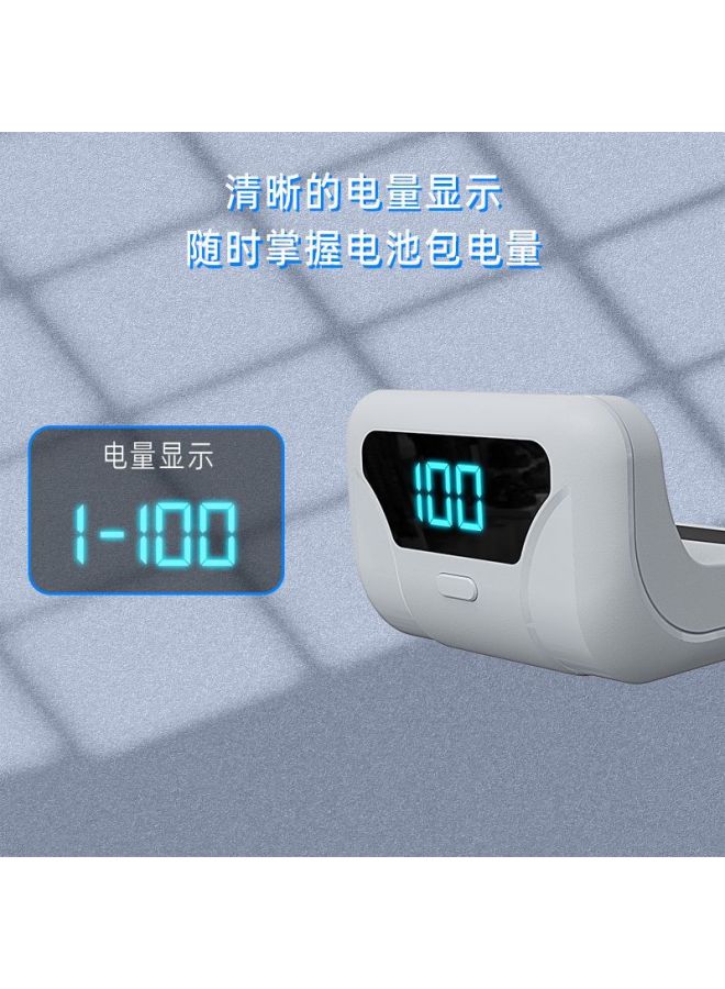 Neutral Elite Handle Back Clip Battery Lithium Battery P5 Back Clip Battery Pack Portable With Digital Display - Image 4