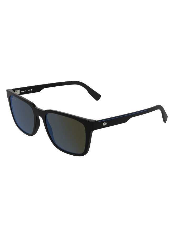 LACOSTE FULL RIM INJECTED LACOSTE SUNS L6077S 5518 (001) BLACK - Image 2