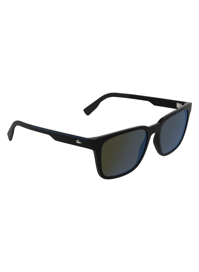 LACOSTE FULL RIM INJECTED LACOSTE SUNS L6077S 5518 (001) BLACK - Image 3