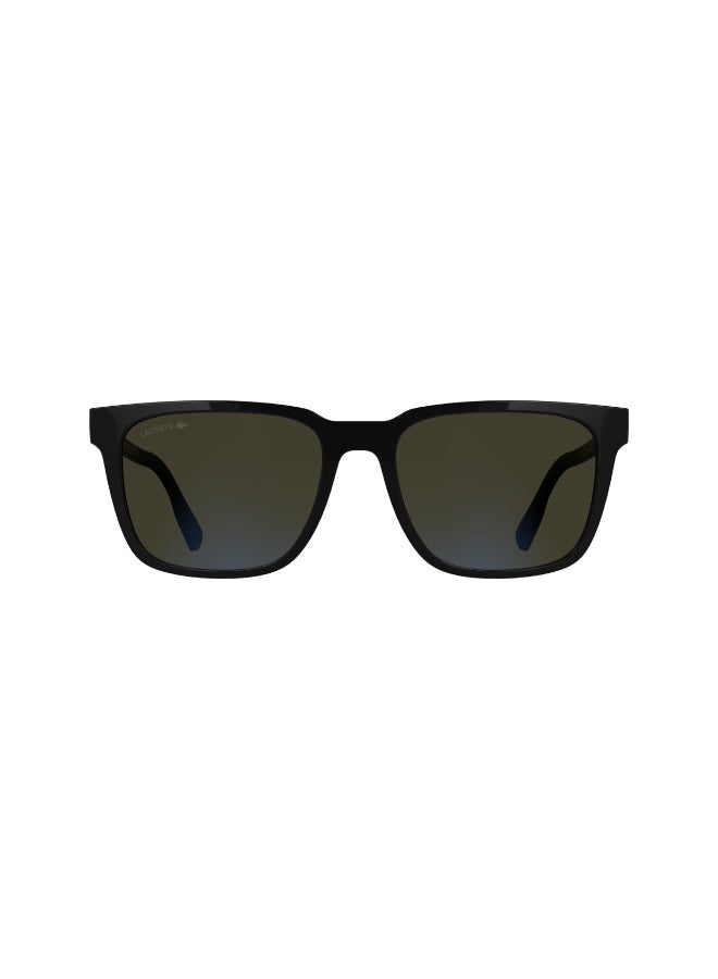 LACOSTE FULL RIM INJECTED LACOSTE SUNS L6077S 5518 (001) BLACK - Image 1