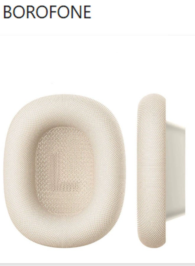 بوروفون سماعة رأس بلوتوث وسلكية ثنائية الوضع سماعة رأس بلوتوث للألعاب إصدار مع عمر بطارية طويل سماعات رأس للموسيقى تصميم قابل للسحب سماعة رأس بلوتوث 5.4 للألعاب سماعات رأس فوق الأذن مع تقنية إلغاء الضوضاء النشط ANC (لون ستارلايت) - Image 2