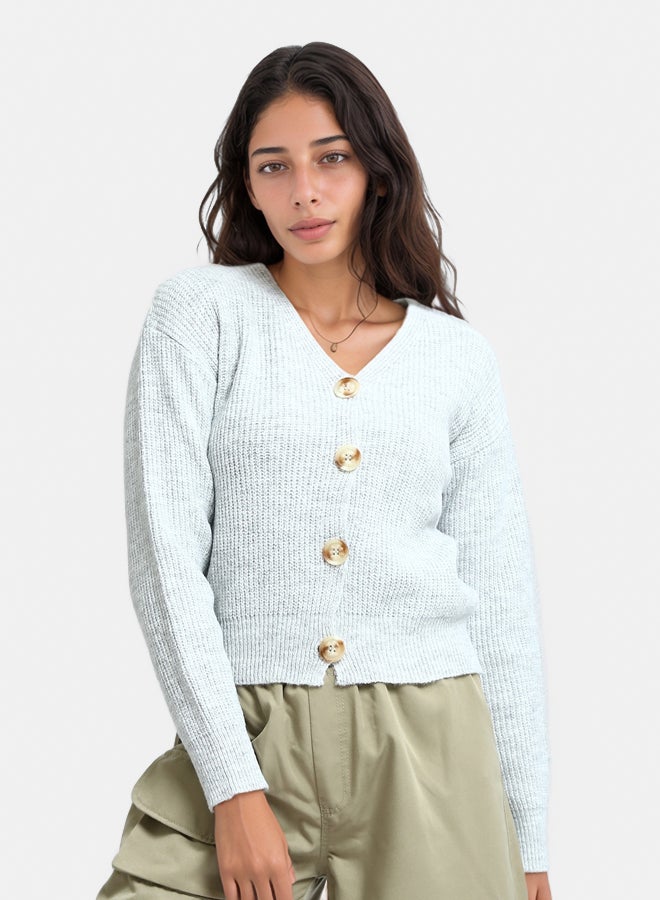 RAVIN Winter Long Sleeves Short Cardigan - Image 1