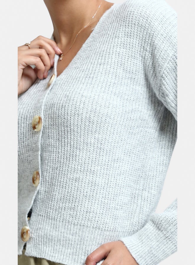 RAVIN Winter Long Sleeves Short Cardigan - Image 3