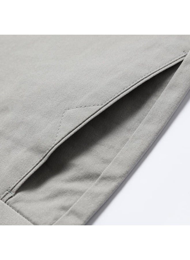 Tucano Men's Casual Pants Four Seasons Solid Color Business Casual Straight Slim Fit Versatile Trousers Men's Clothing Blue 34 - Image 4