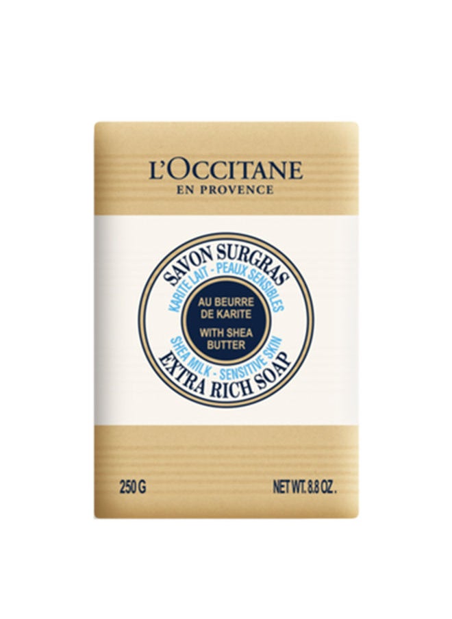 L'OCCITANE Shea Butter Extra Rich Soap - Milk  - Image 1