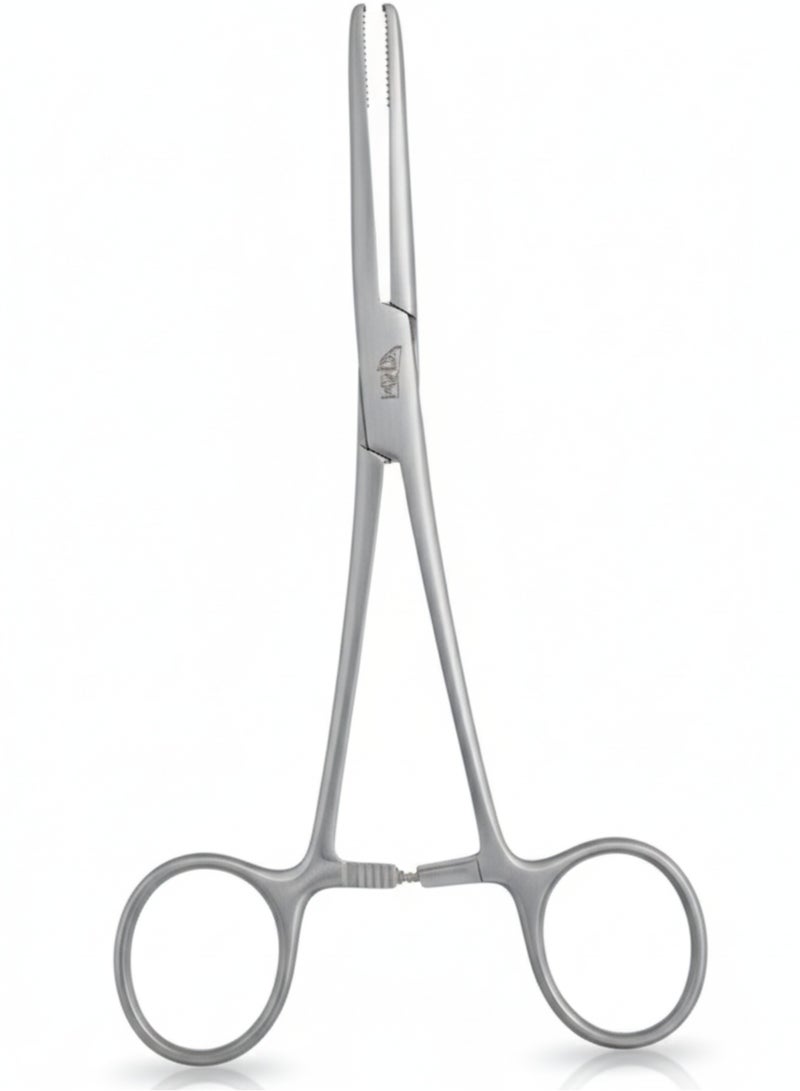 تنم ملقط هيماستاتي ماكندو، مستقيم، أسنان دقيقة، 6 بوصات - أداة جراحية دقيقة لربط الأنسجة - Image 1