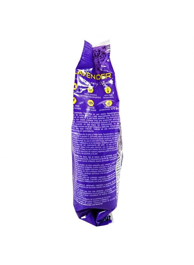 wax necessities حبوب شمع الوجه الفاخر من واكسنس برائحة اللافندر 0.8 رطل / 400 جرام - Image 5