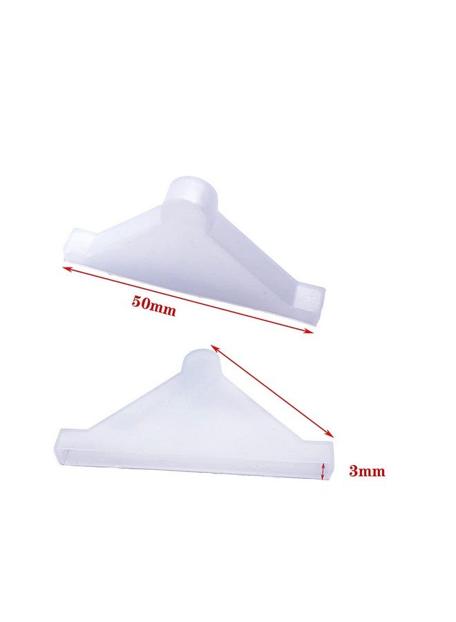 UoYu Mirror Corner Protectors- 20 Pcs Toughened Glass Corner Protector Ceramic Tile wrap Angle Plastic Bathroom Lens Right Angle（3x50mm） - Image 4