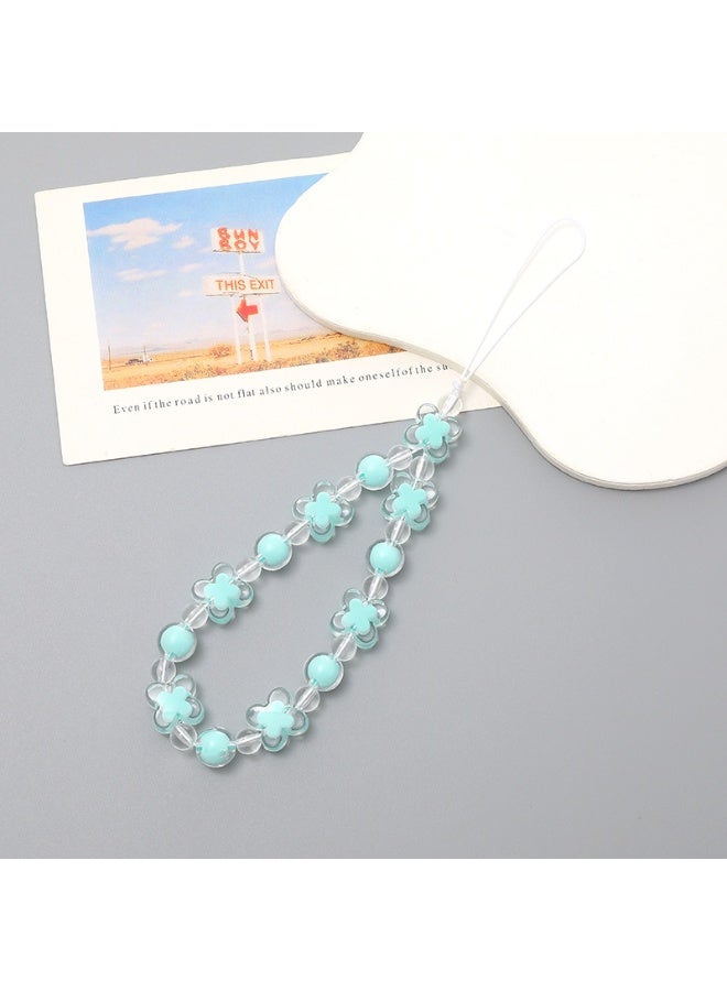 NIBEMINENT Phone Charm/ Chain Strap for Women Girls,Candy Color Cell Phone Case Lanyard Wrist Strap - Image 1