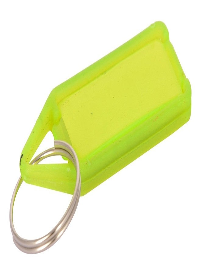 SEVEN HORSE TECH® Very Useful Custom Note Writable Identifier Keychain Label Tags for Differentiating Between Home Office Workshop Drawers Cupboards Room Keys with Keyring (Pack of 50, Random Color) - Image 5