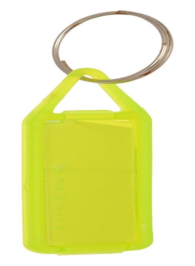 SEVEN HORSE TECH® Very Useful Custom Note Writable Identifier Keychain Label Tags for Differentiating Between Home Office Workshop Drawers Cupboards Room Keys with Keyring (Pack of 50, Random Color) - Image 4