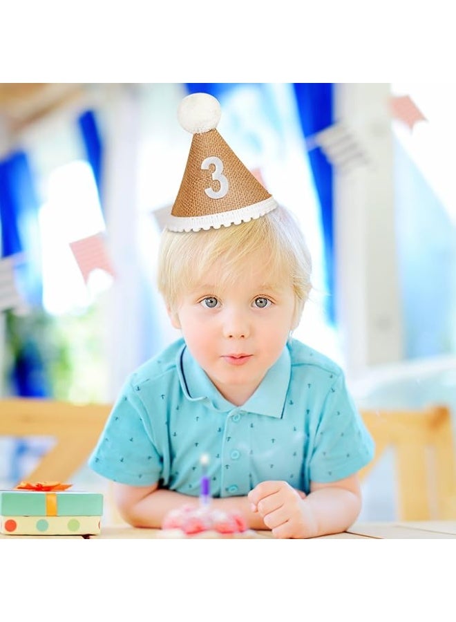 Baby  Birthday Party Decorations  Birthday Hat Boho Birthday Photo Prop 3rd Birthday Decoration Supplies - Image 5