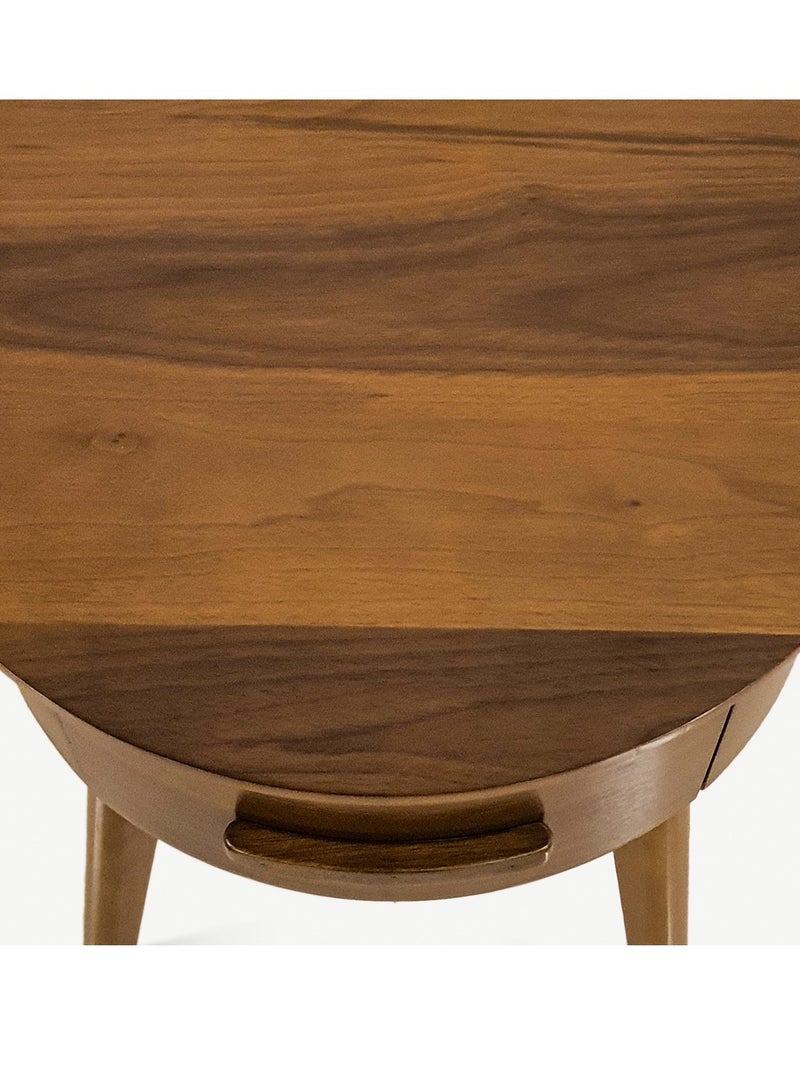 OC HOME Elton Bedside Table Walnut - Image 3